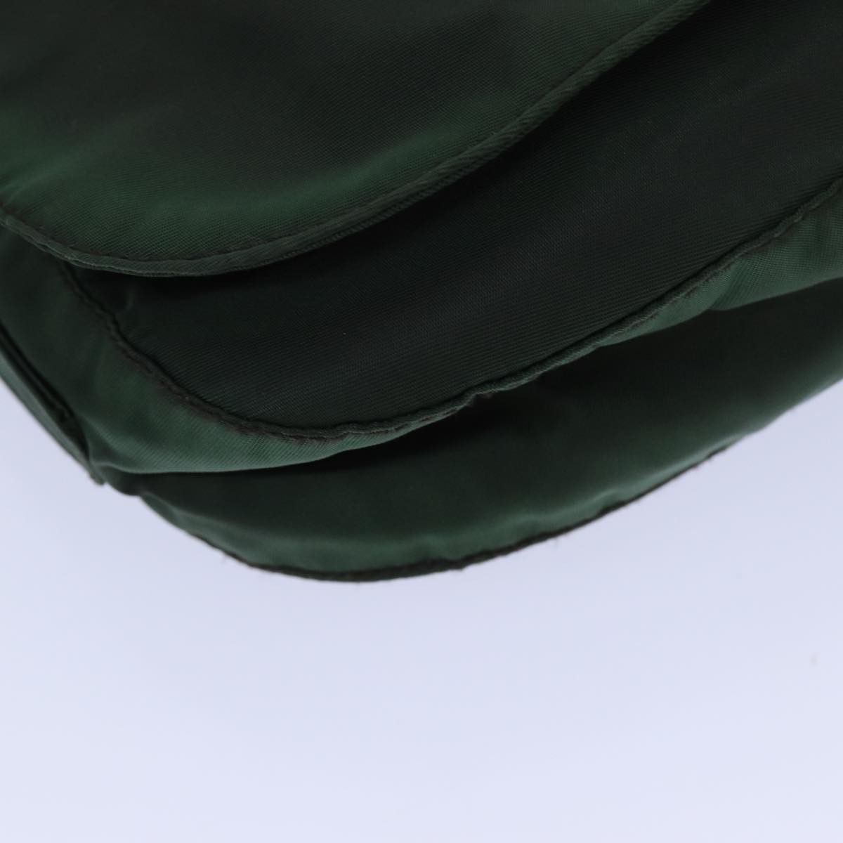Prada Tessuto Green Synthetic Shoulder Bag (Pre-Owned) Size ONE SIZE - 11 Thumbnail