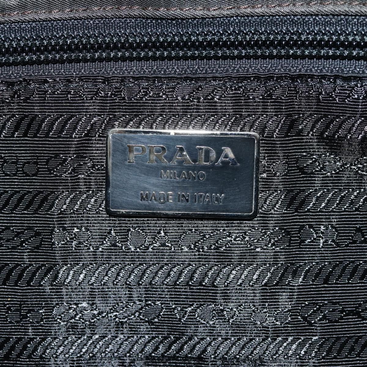Prada Tessuto Green Synthetic Shoulder Bag (Pre-Owned) Size ONE SIZE - 14 Thumbnail