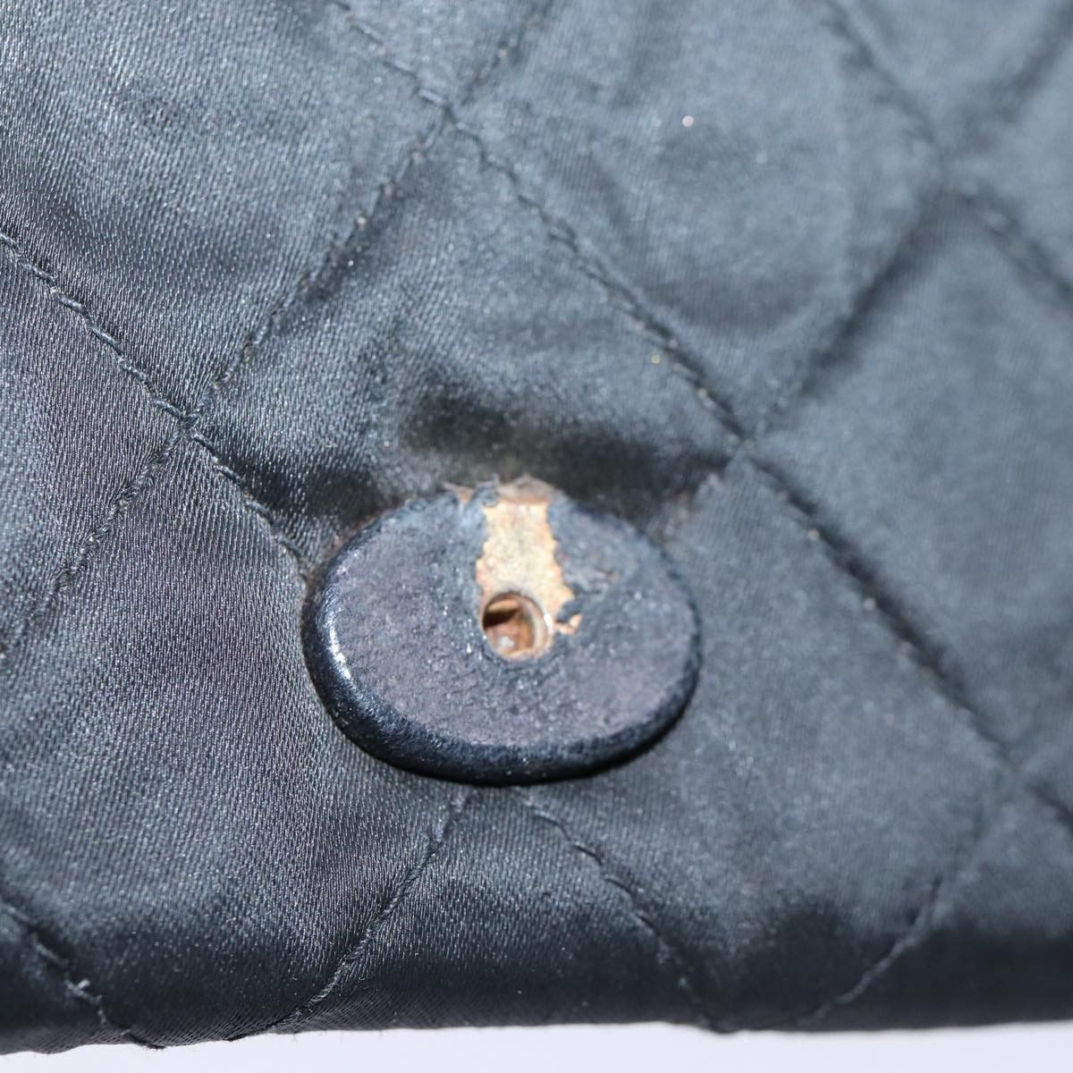 Chanel Matelassé Black Silk Shoulder Bag (Pre-Owned) Size ONE SIZE - 14 Thumbnail