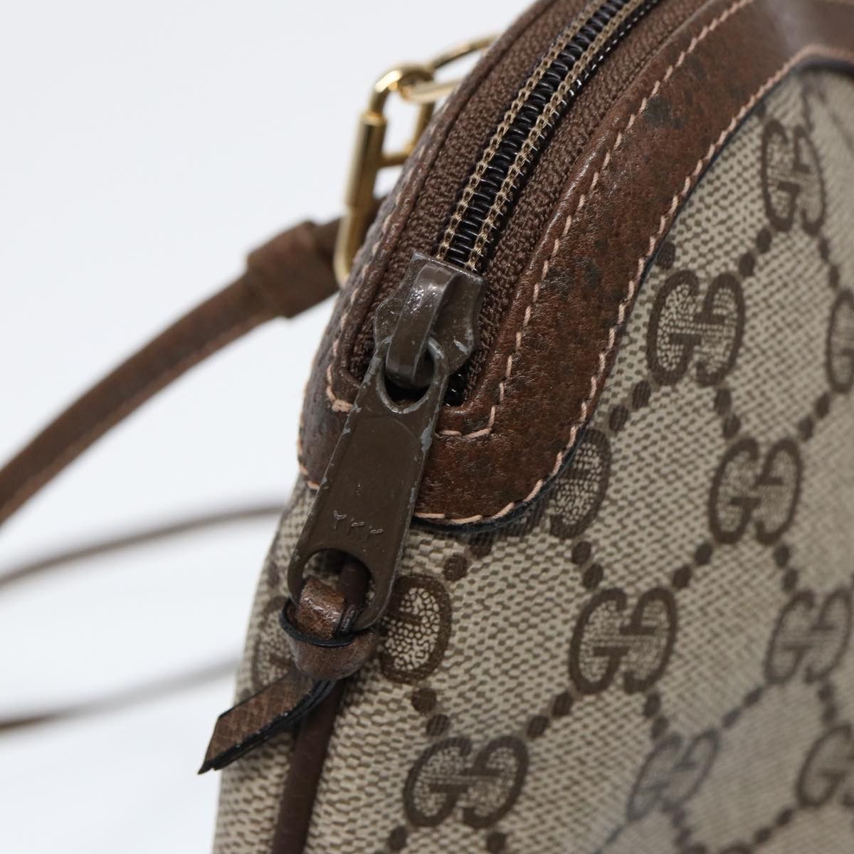 Gucci Gg Canvas Beige Canvas Shoulder Bag (Pre-Owned) Size ONE SIZE - 17 Thumbnail