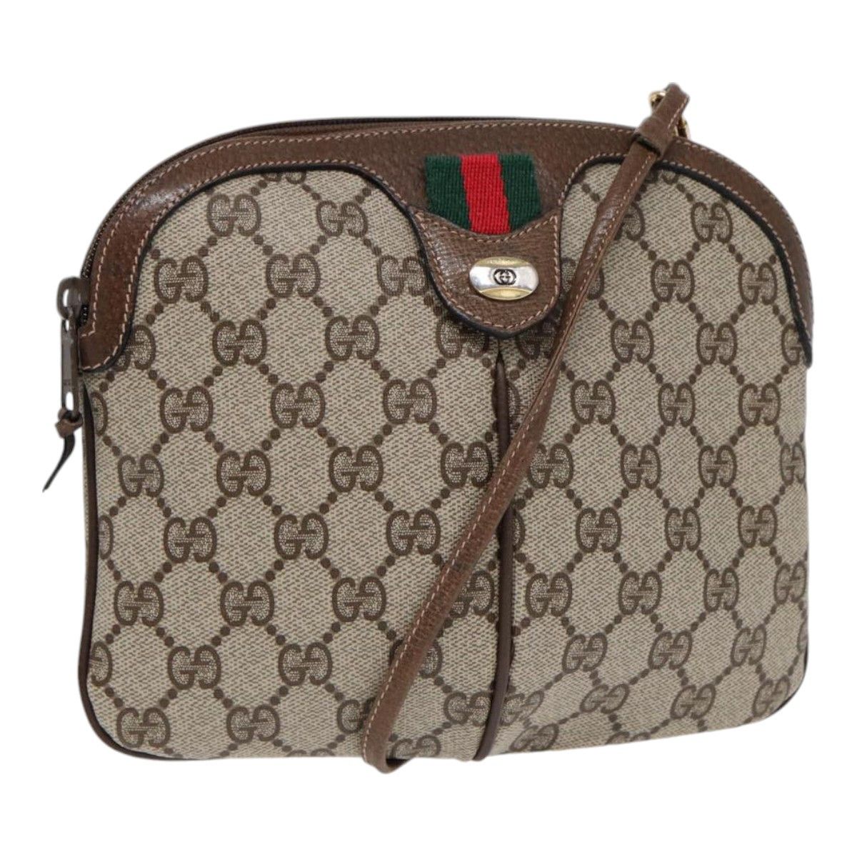 Gucci Gg Canvas Beige Canvas Shoulder Bag (Pre-Owned) Size ONE SIZE - 18 Thumbnail
