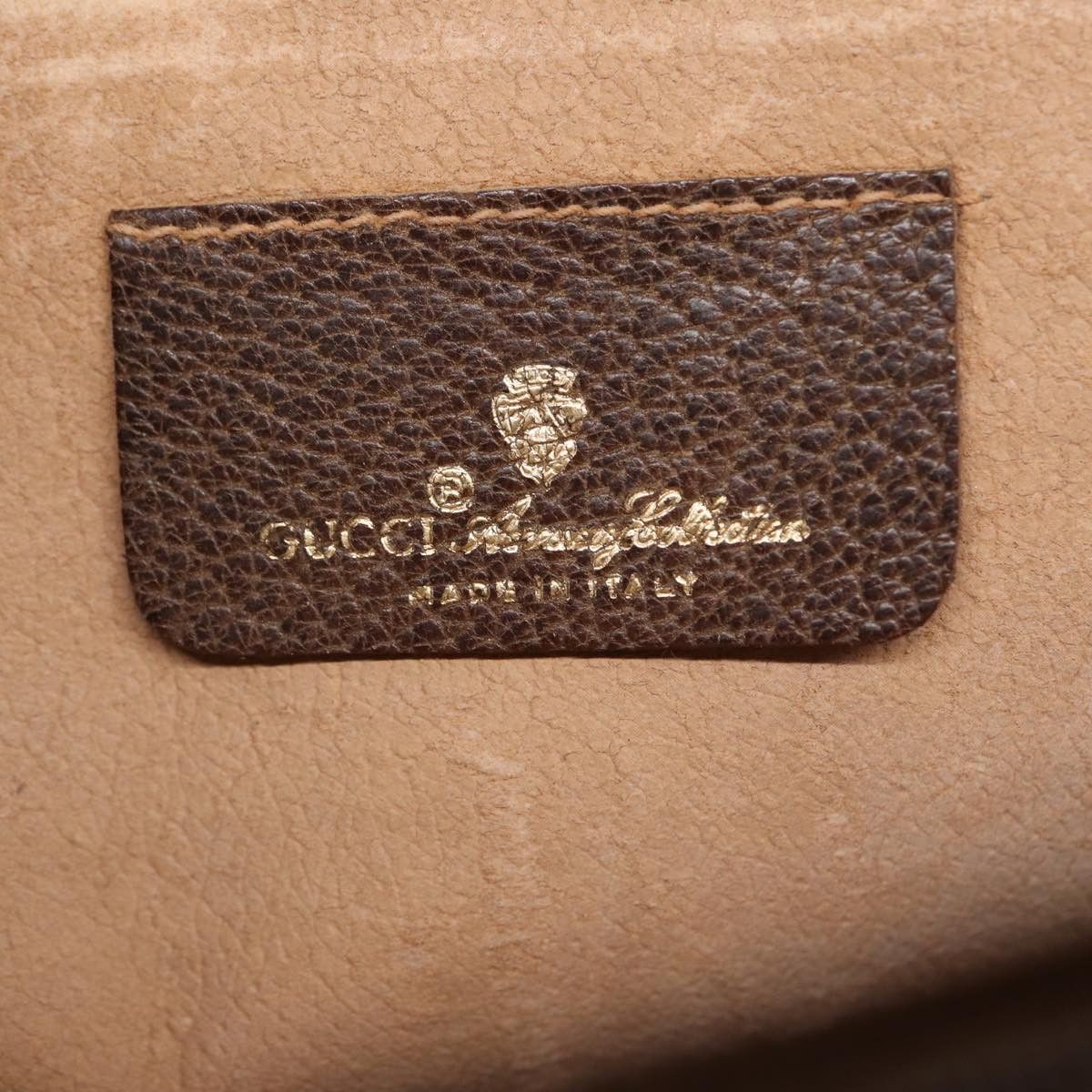 Gucci Gg Supreme Beige Leather Clutch Bag (Pre-Owned) Size ONE SIZE - 12 Thumbnail