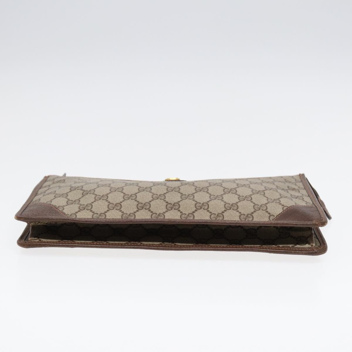 Gucci Gg Supreme Beige Leather Clutch Bag (Pre-Owned) Size ONE SIZE - 15 Thumbnail