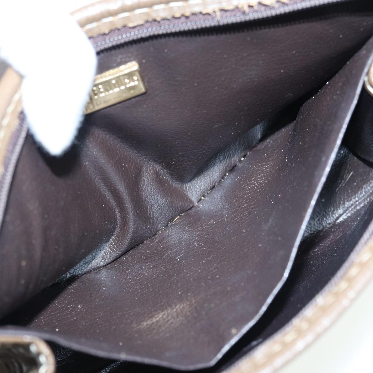 Fendi Zucchino Brown Canvas Clutch Bag (Pre-Owned) Size ONE SIZE - 18 Thumbnail