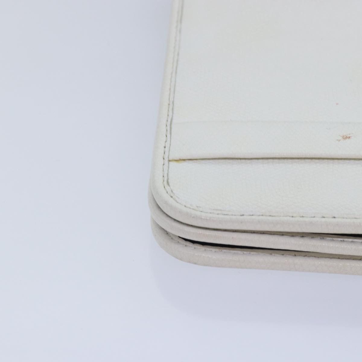 Dior White Leather Clutch Bag (Pre-Owned) Size ONE SIZE - 10 Thumbnail