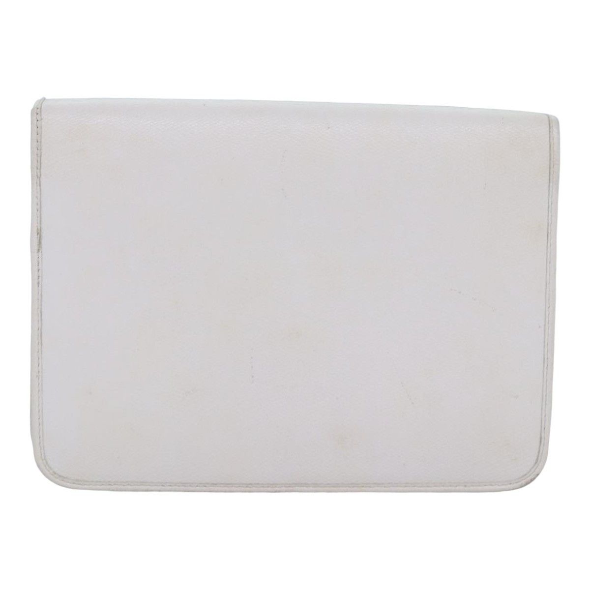 Dior White Leather Clutch Bag (Pre-Owned) Size ONE SIZE - 2 Thumbnail