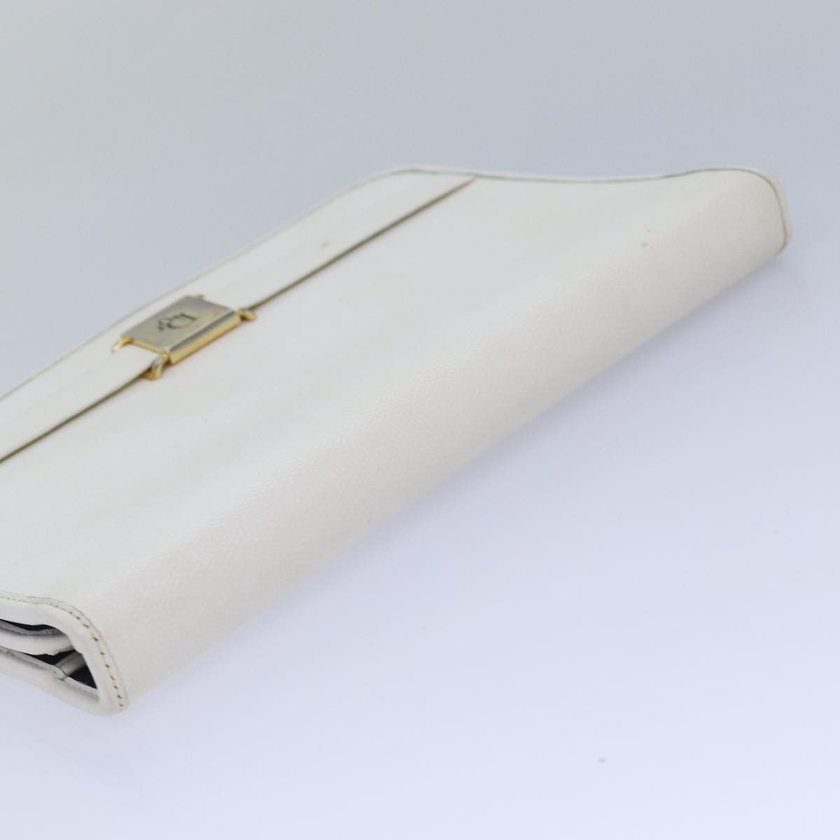 Dior White Leather Clutch Bag (Pre-Owned) Size ONE SIZE - 4 Thumbnail
