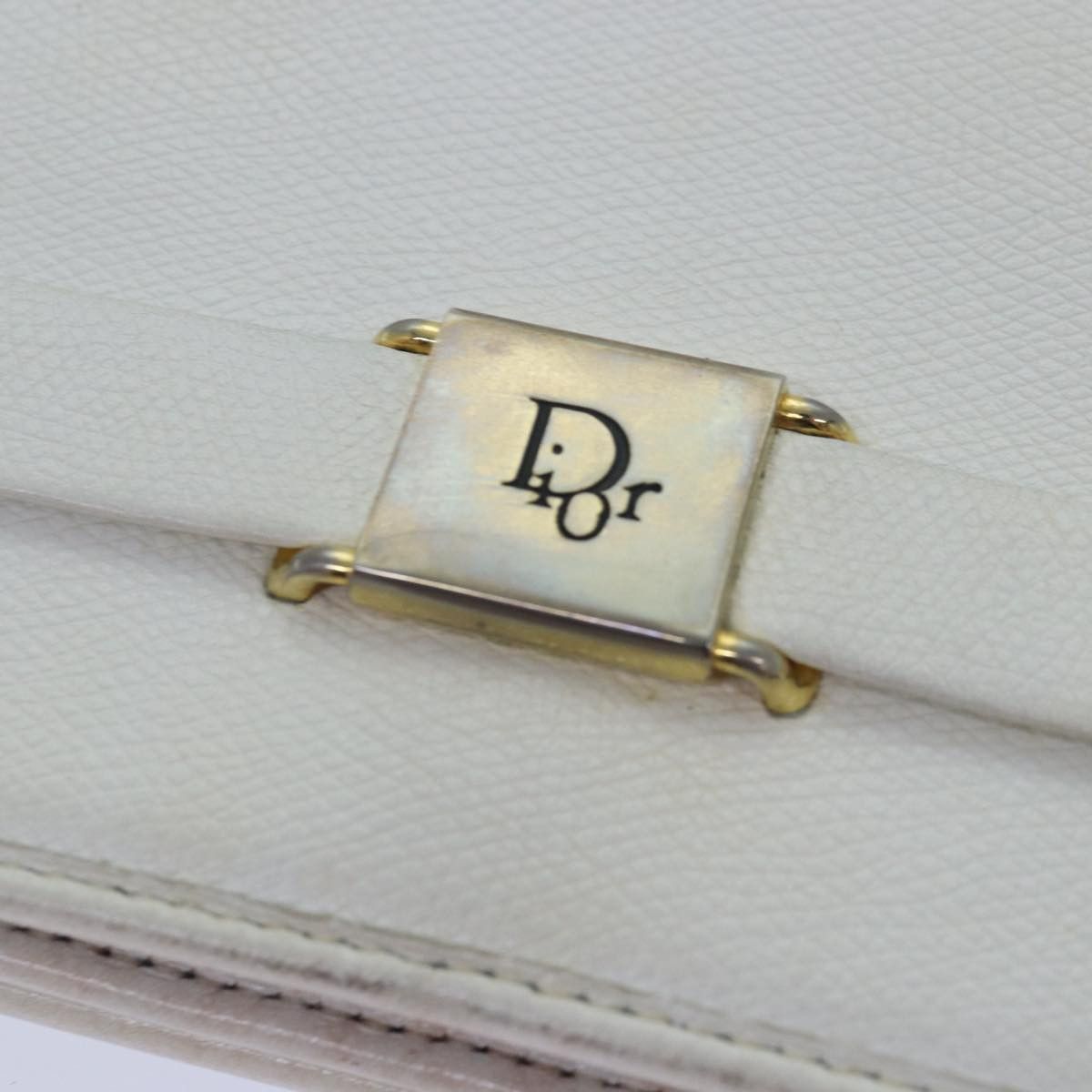 Dior White Leather Clutch Bag (Pre-Owned) Size ONE SIZE - 14 Thumbnail