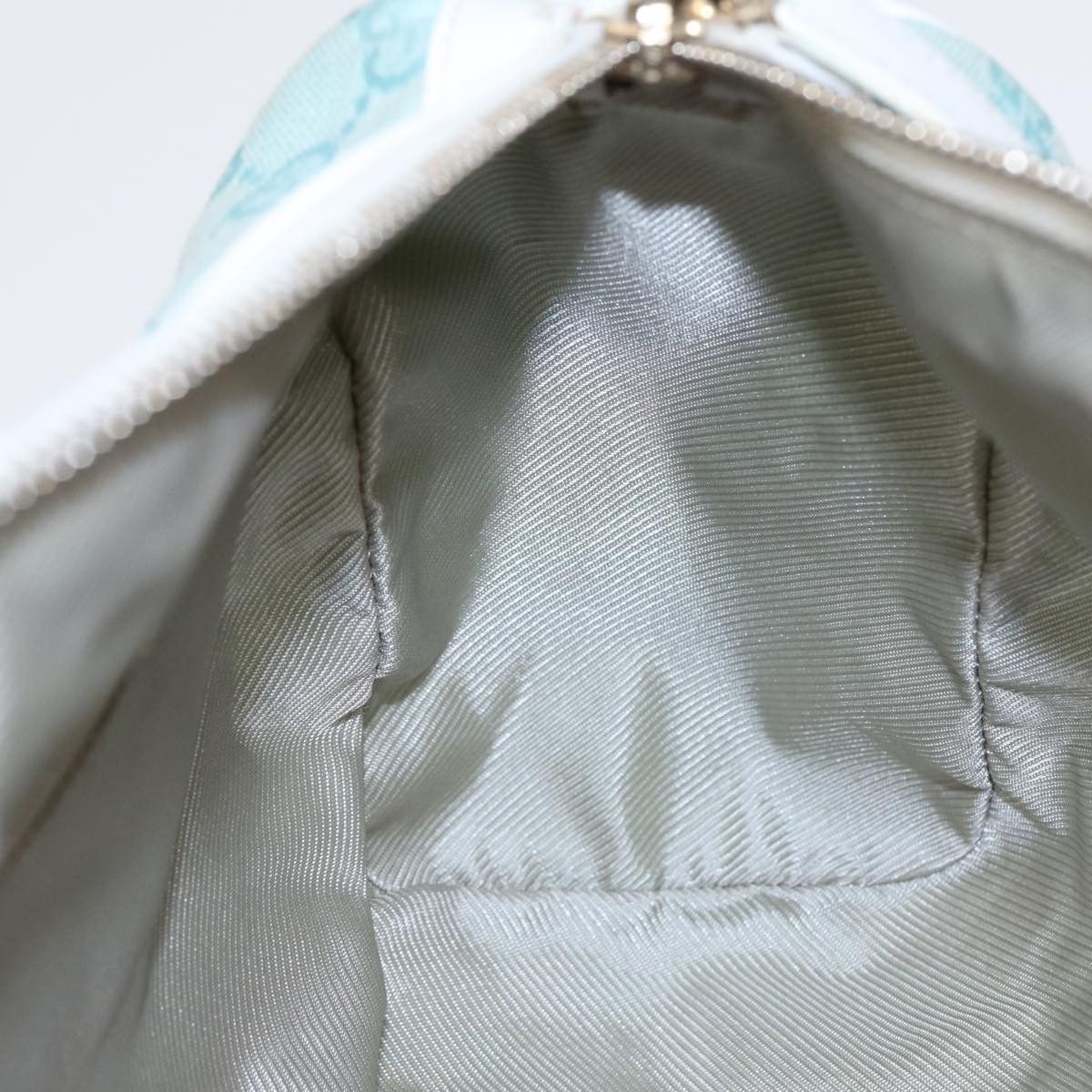 Gucci Gg Canvas Blue Canvas Handbag (Pre-Owned) Size ONE SIZE - 20 Thumbnail