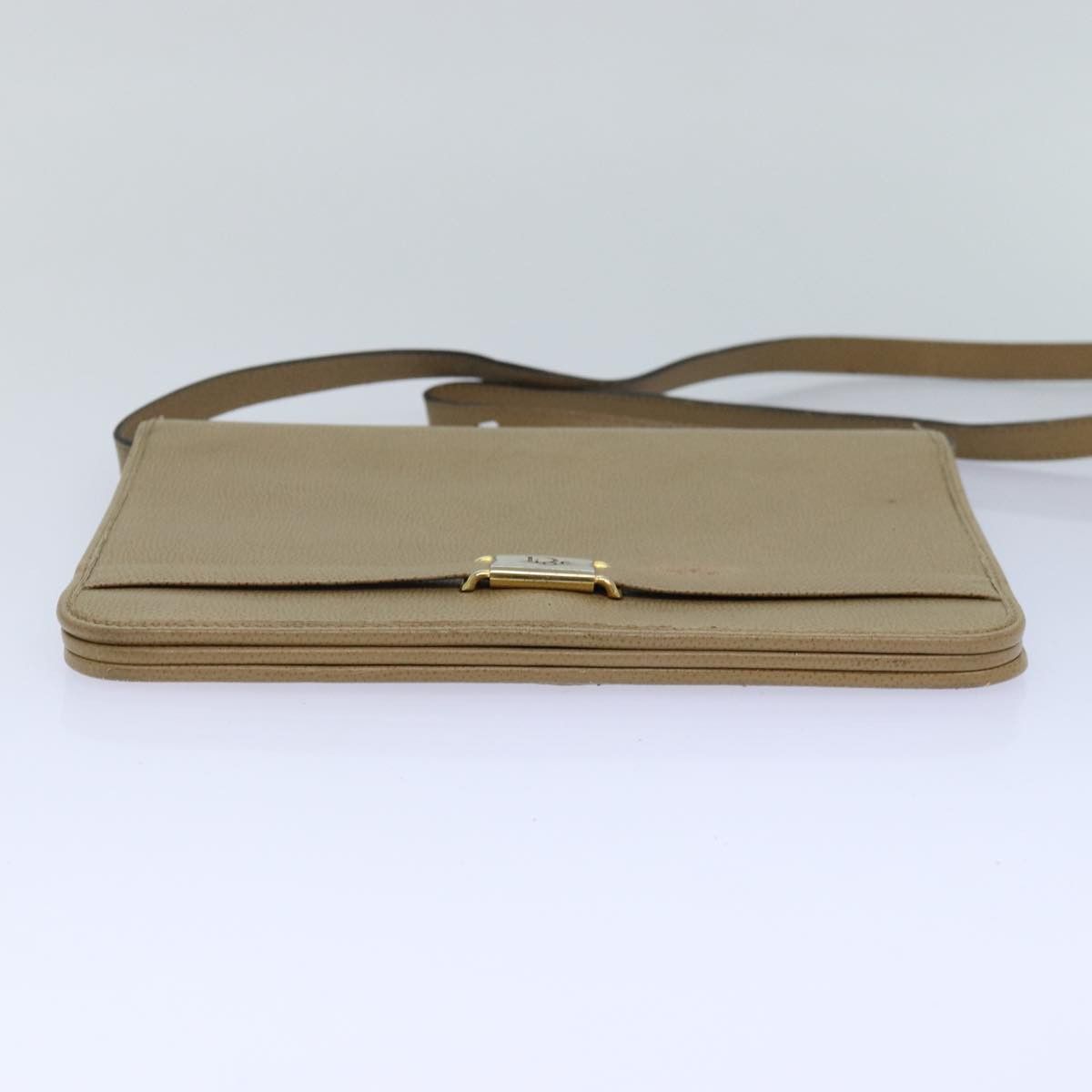 Dior Beige Leather Shoulder Bag (Pre-Owned) Size ONE SIZE - 3 Thumbnail