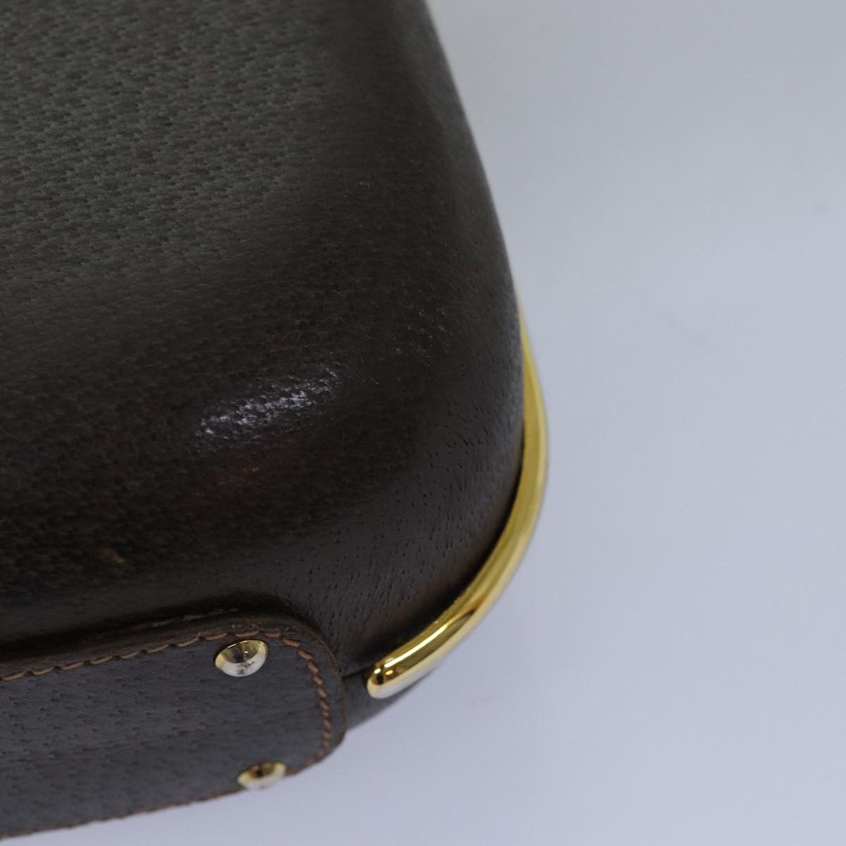 Gucci Vintage Brown Leather Clutch Bag (Pre-Owned) Size ONE SIZE - 15 Thumbnail
