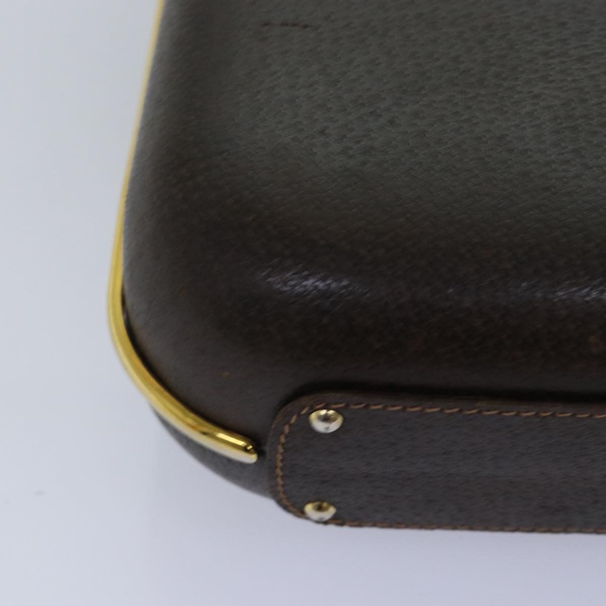 Gucci Vintage Brown Leather Clutch Bag (Pre-Owned) Size ONE SIZE - 14 Thumbnail