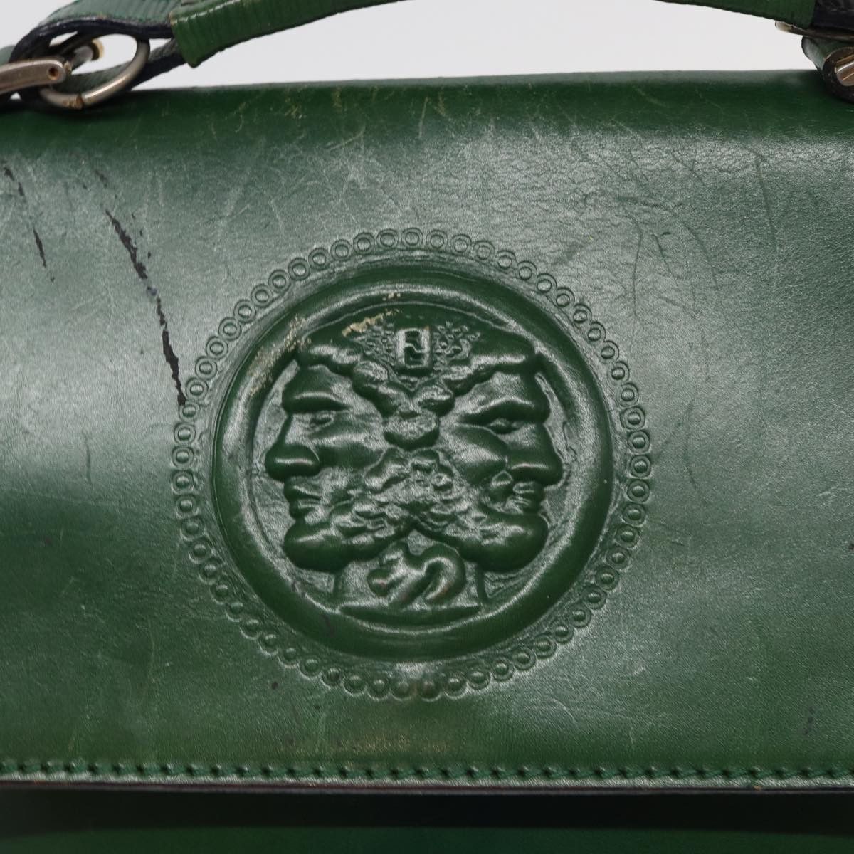 Fendi Green Leather Shoulder Bag (Pre-Owned) Size ONE SIZE - 18 Thumbnail