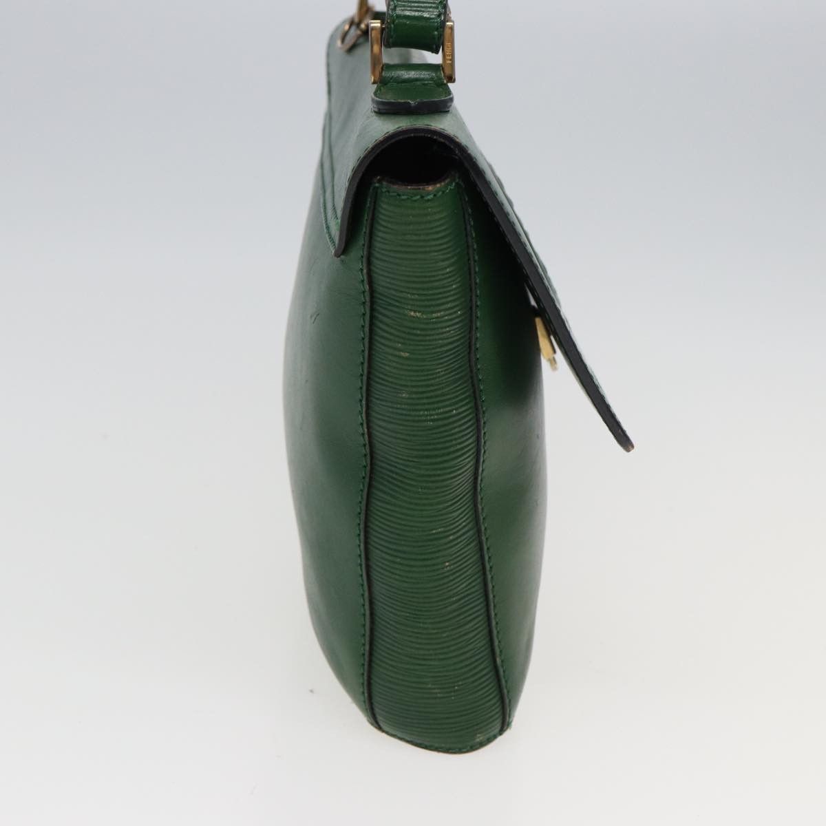 Fendi Green Leather Shoulder Bag (Pre-Owned) Size ONE SIZE - 10 Thumbnail