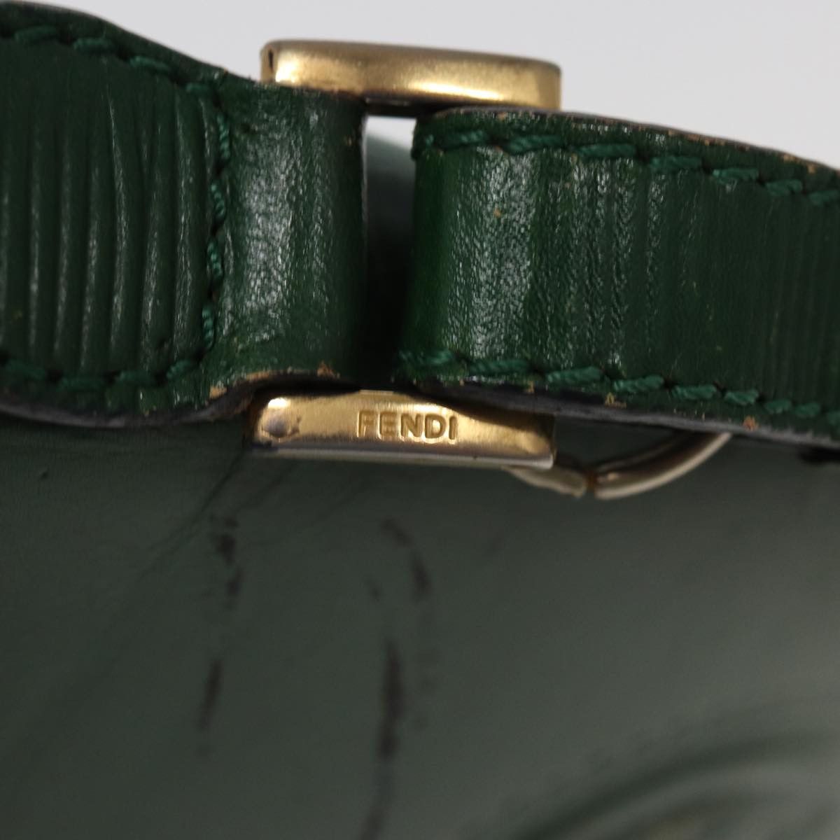Fendi Green Leather Shoulder Bag (Pre-Owned) Size ONE SIZE - 19 Thumbnail