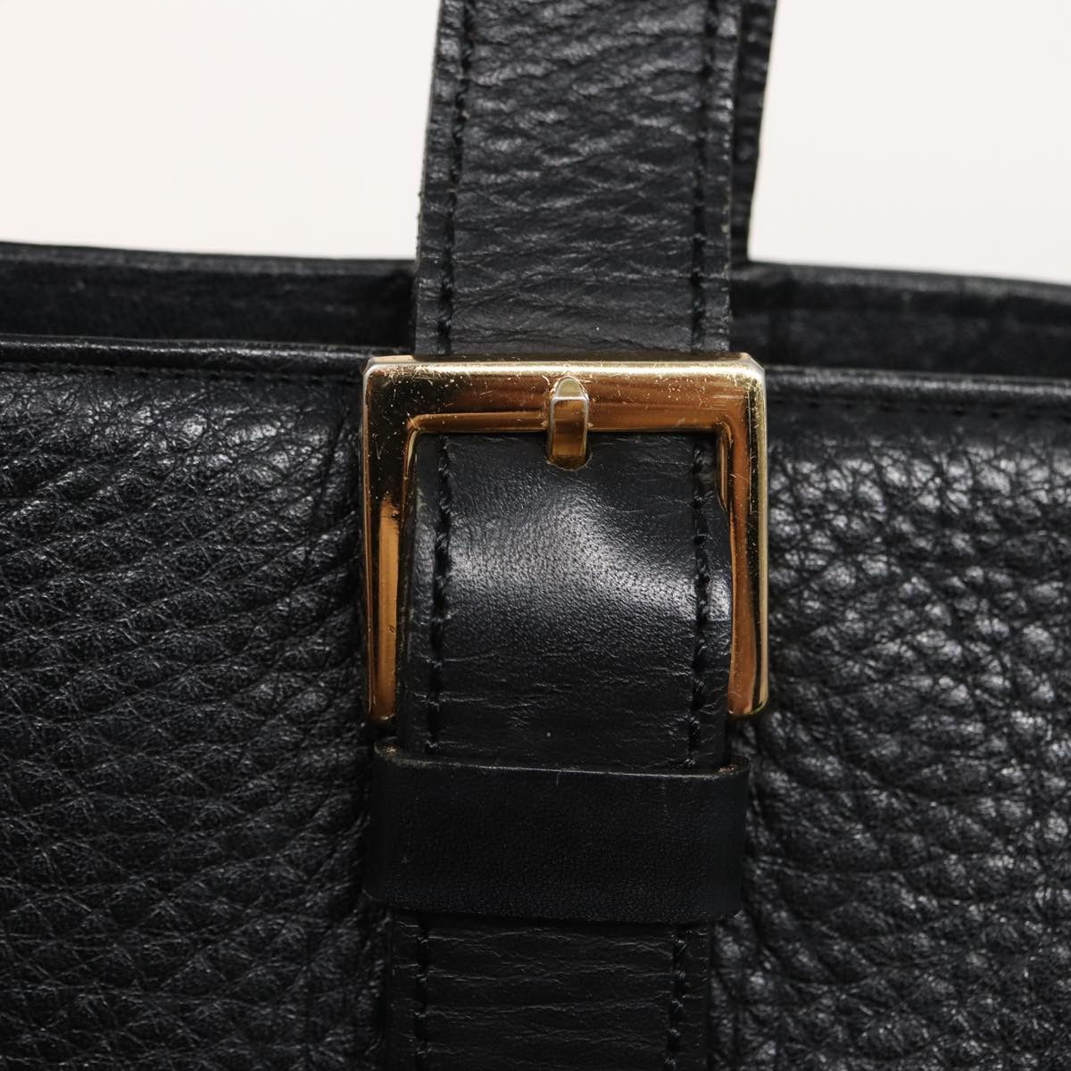 Burberry Black Leather Handbag (Pre-Owned) Size ONE SIZE - 17 Thumbnail