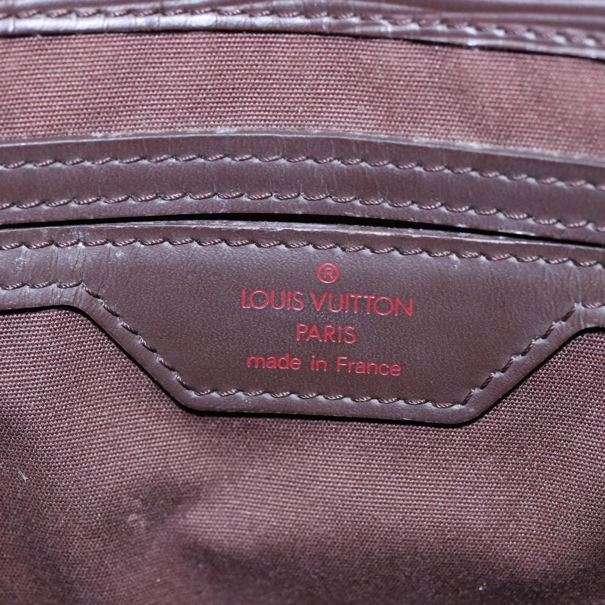 Louis Vuitton Sac Plat Brown Leather Handbag (Pre-Owned) Size ONE SIZE - 8 Thumbnail