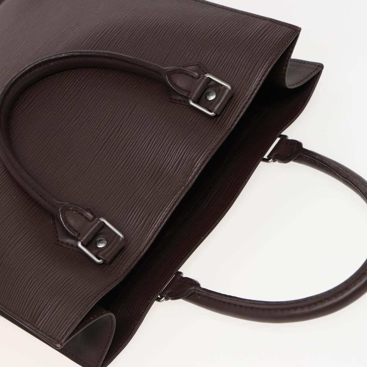 Louis Vuitton Sac Plat Brown Leather Handbag (Pre-Owned) Size ONE SIZE - 4 Thumbnail