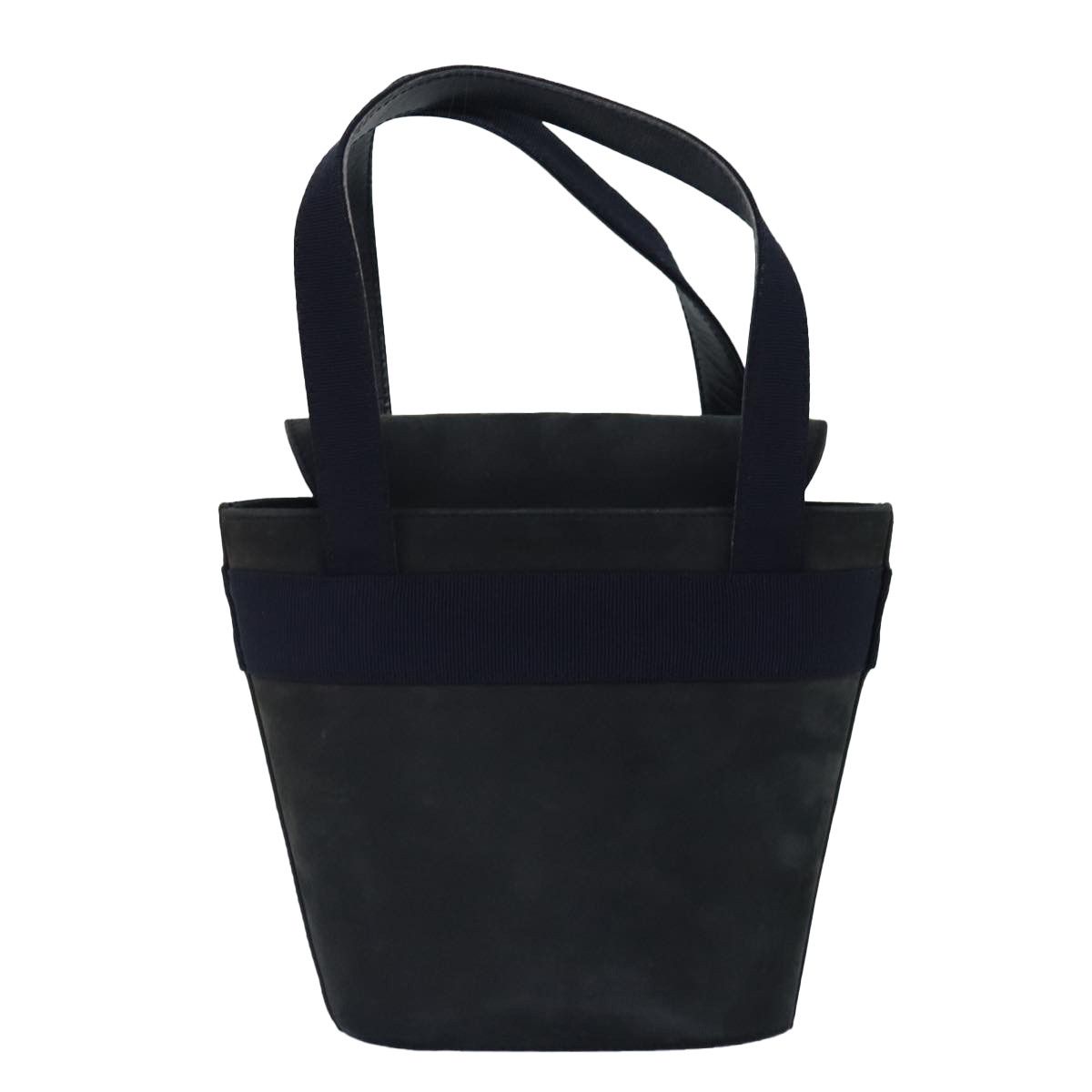 Salvatore Ferragamo Vara Navy Suede Handbag (Pre-Owned) Size ONE SIZE - 2 Thumbnail