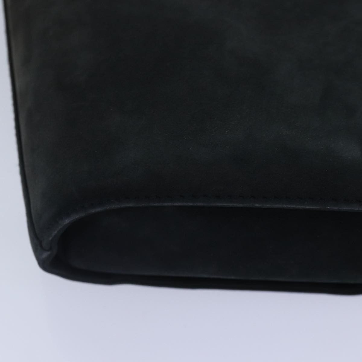 Salvatore Ferragamo Vara Navy Suede Handbag (Pre-Owned) Size ONE SIZE - 16 Thumbnail