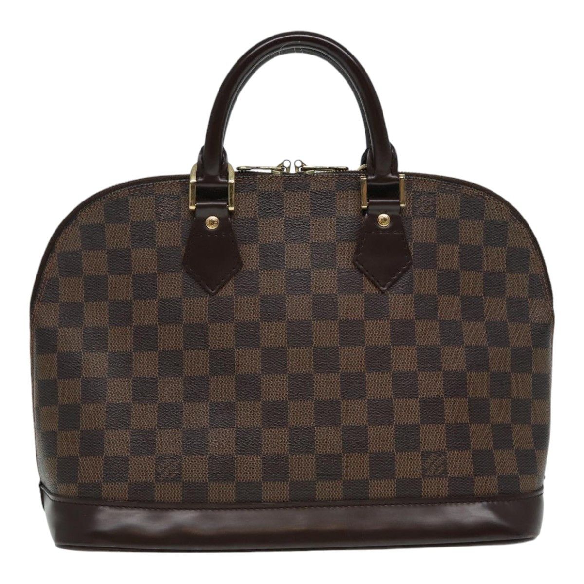 Louis Vuitton Alma Brown Canvas Handbag (Pre-Owned) Size ONE SIZE - 2 Thumbnail