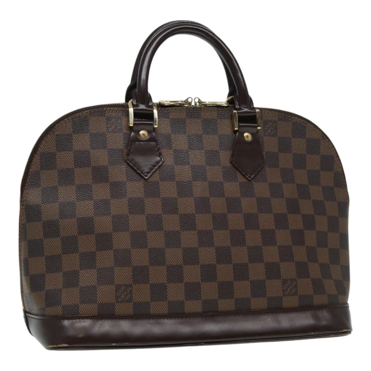 Louis Vuitton Alma Brown Canvas Handbag (Pre-Owned) Size ONE SIZE - 12 Thumbnail