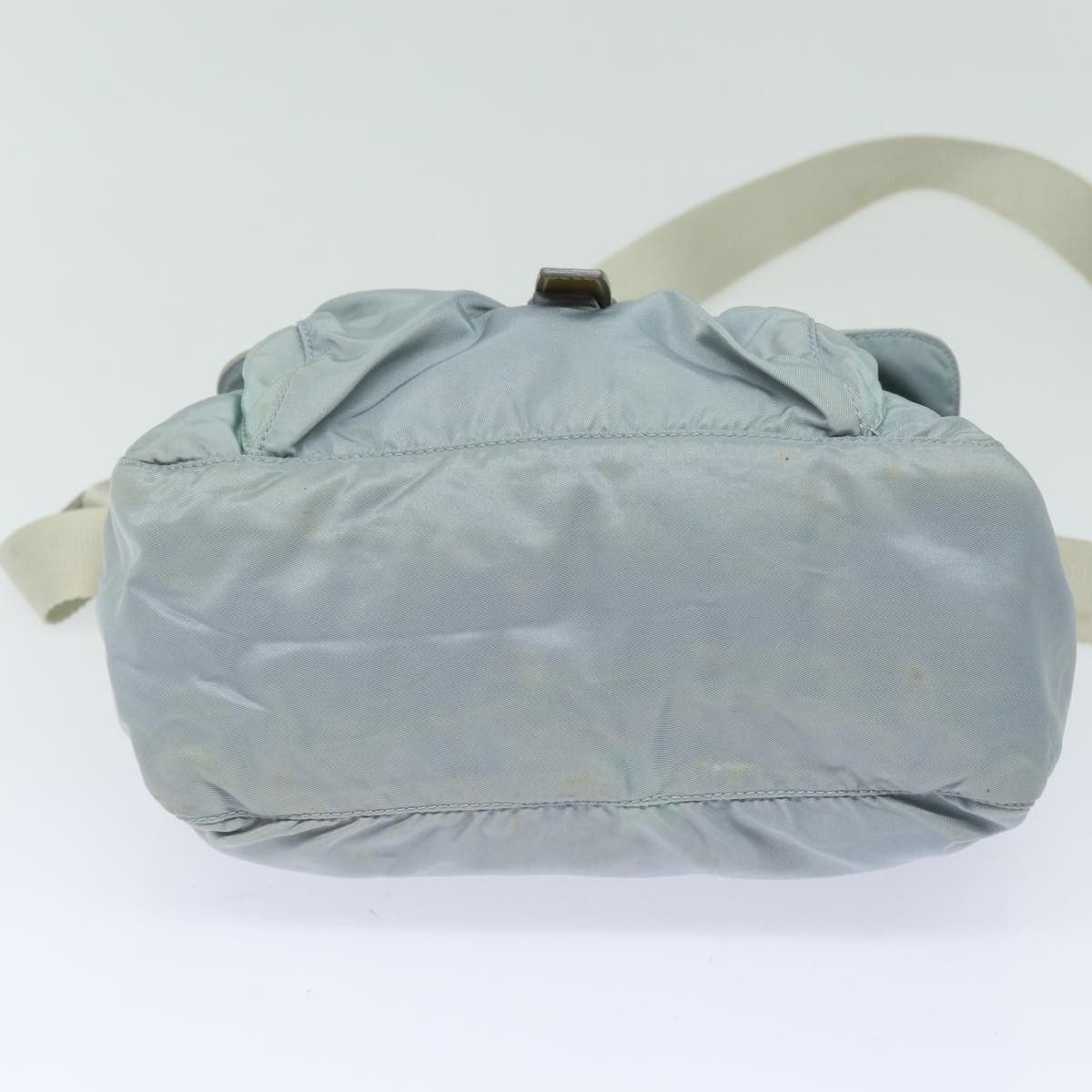 Prada Blue Synthetic Shoulder Bag (Pre-Owned) Size ONE SIZE - 3 Thumbnail