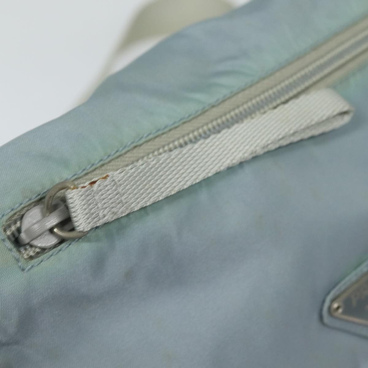 Prada Blue Synthetic Shoulder Bag (Pre-Owned) Size ONE SIZE - 18 Thumbnail