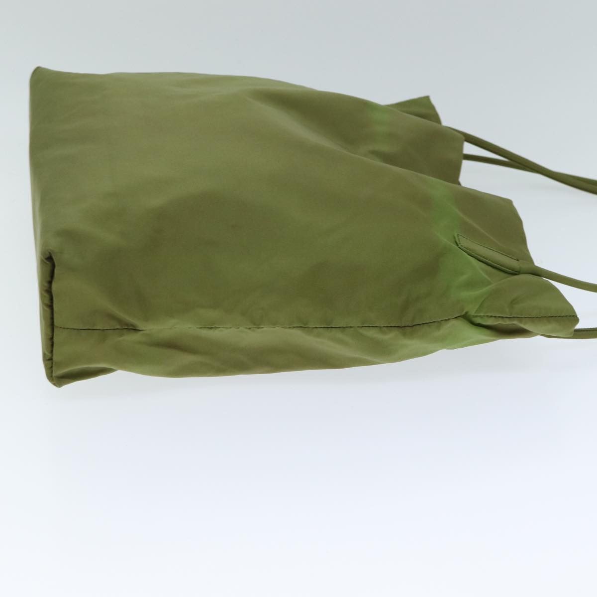 Prada Tessuto Khaki Synthetic Tote Bag (Pre-Owned) Size ONE SIZE - 9 Thumbnail