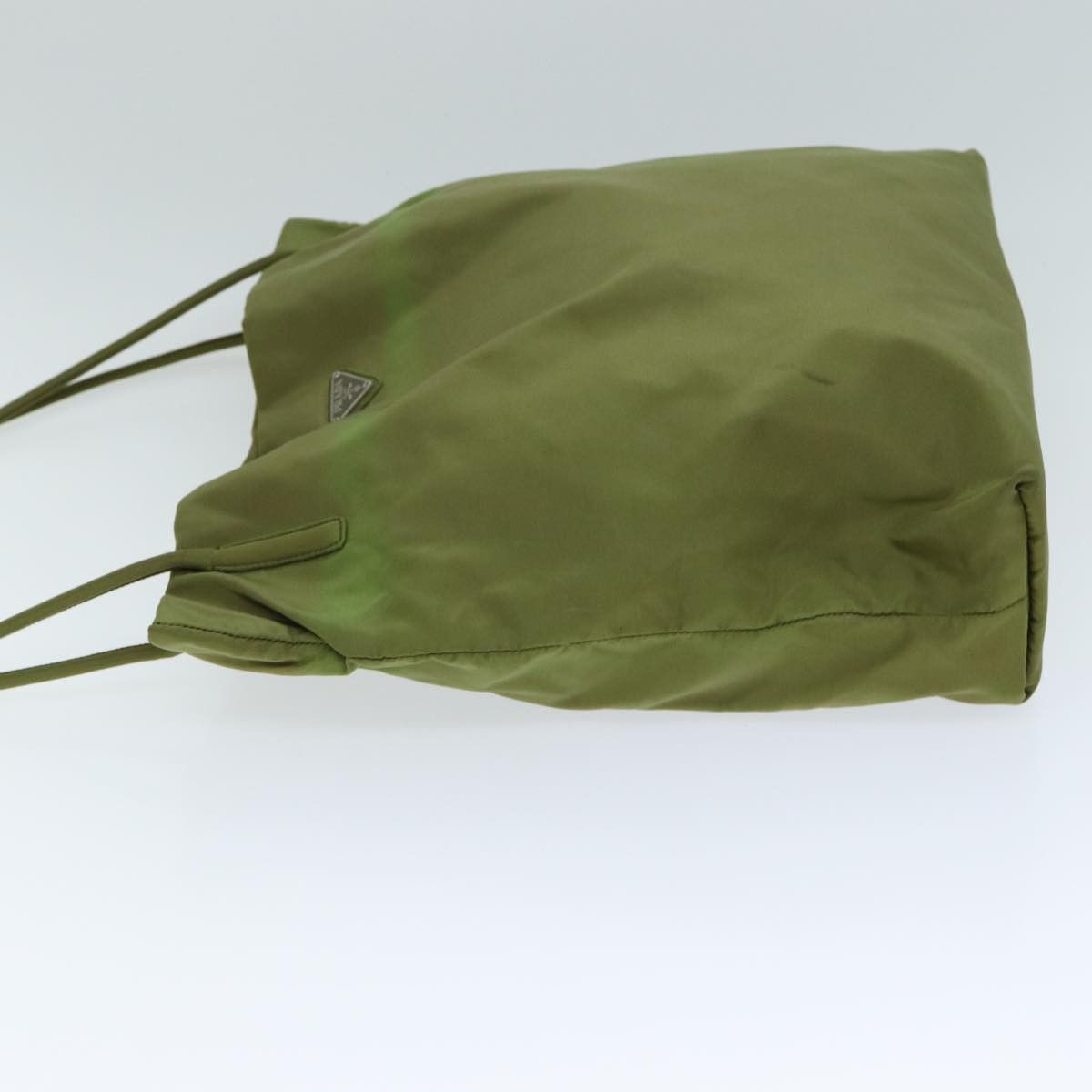 Prada Tessuto Khaki Synthetic Tote Bag (Pre-Owned) Size ONE SIZE - 10 Thumbnail