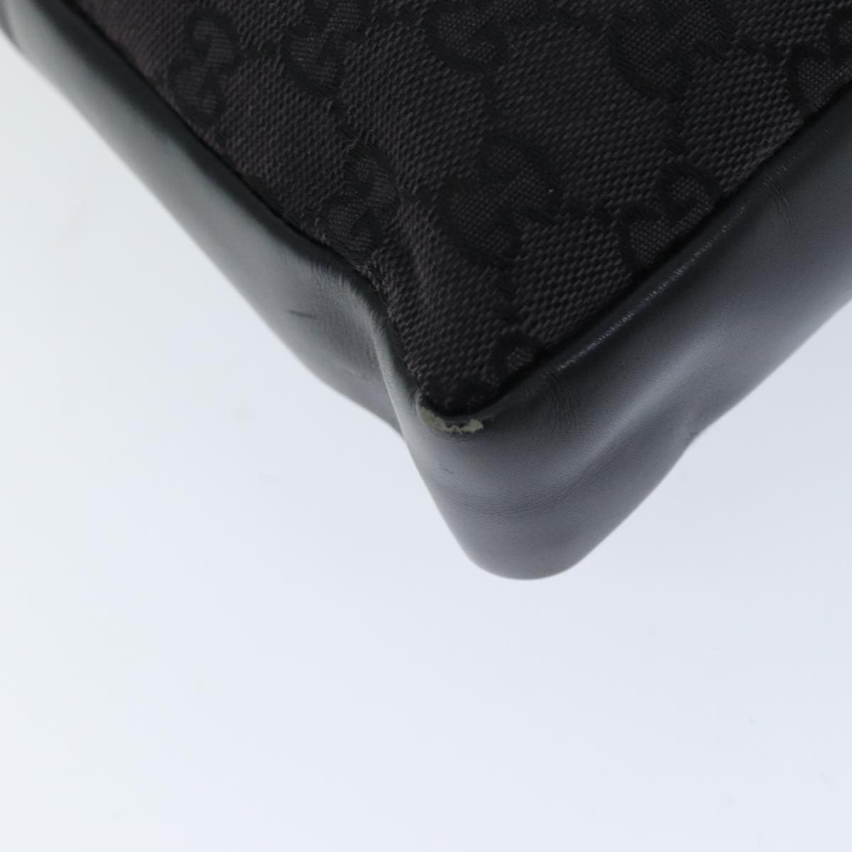 Gucci Jackie Black Canvas Shoulder Bag (Pre-Owned) Size ONE SIZE - 14 Thumbnail