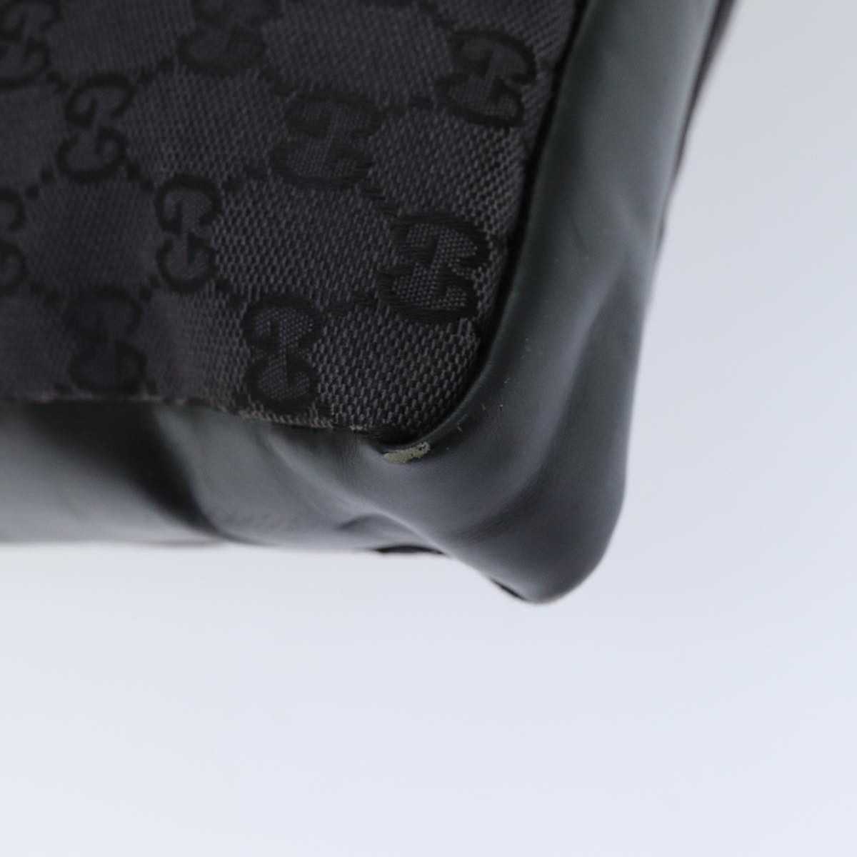 Gucci Jackie Black Canvas Shoulder Bag (Pre-Owned) Size ONE SIZE - 17 Thumbnail