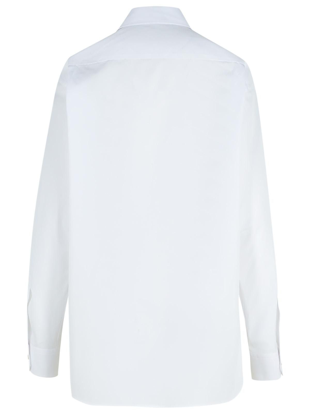 Stella McCartney STELLA McCARTNEY 'Falabella' White Cotton Shirt Size S / US 4 / IT 40 - 3 Thumbnail