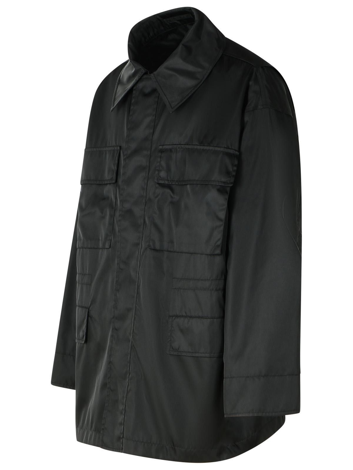 Jil Sander JIL SANDER Black Polyamide Jacket Size US L / EU 52-54 / 3 - 2 Thumbnail