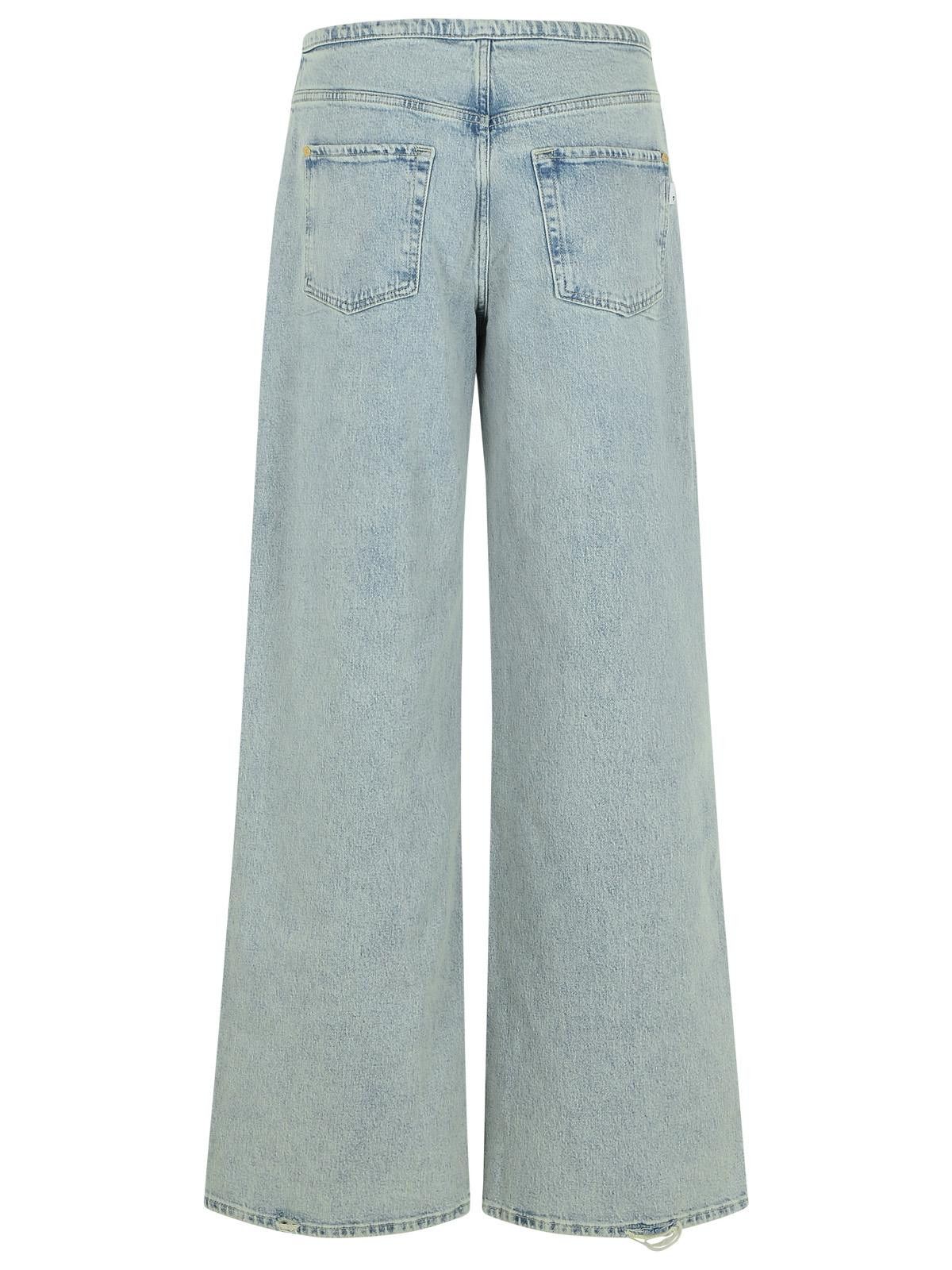 7 For All Mankind 7 FOR ALL MANKIND 'Sunkissed' Light Blue Denim Jeans Size 28" / US 6 / IT 42 - 3 Thumbnail