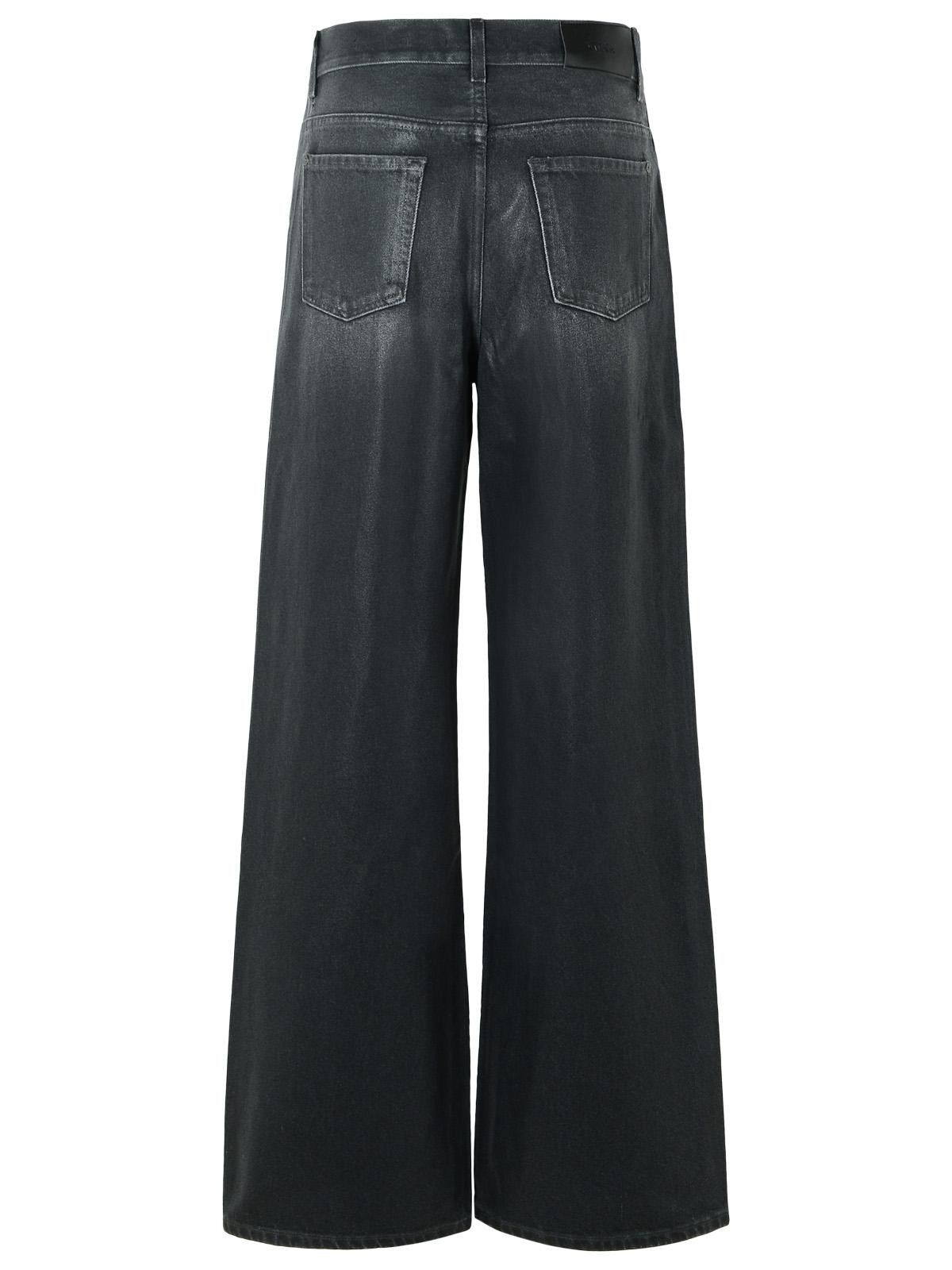 7 For All Mankind 7 FOR ALL MANKIND 'Liquorice' Black Denim Jeans Size 25" / US 0 / IT 36 - 3 Thumbnail