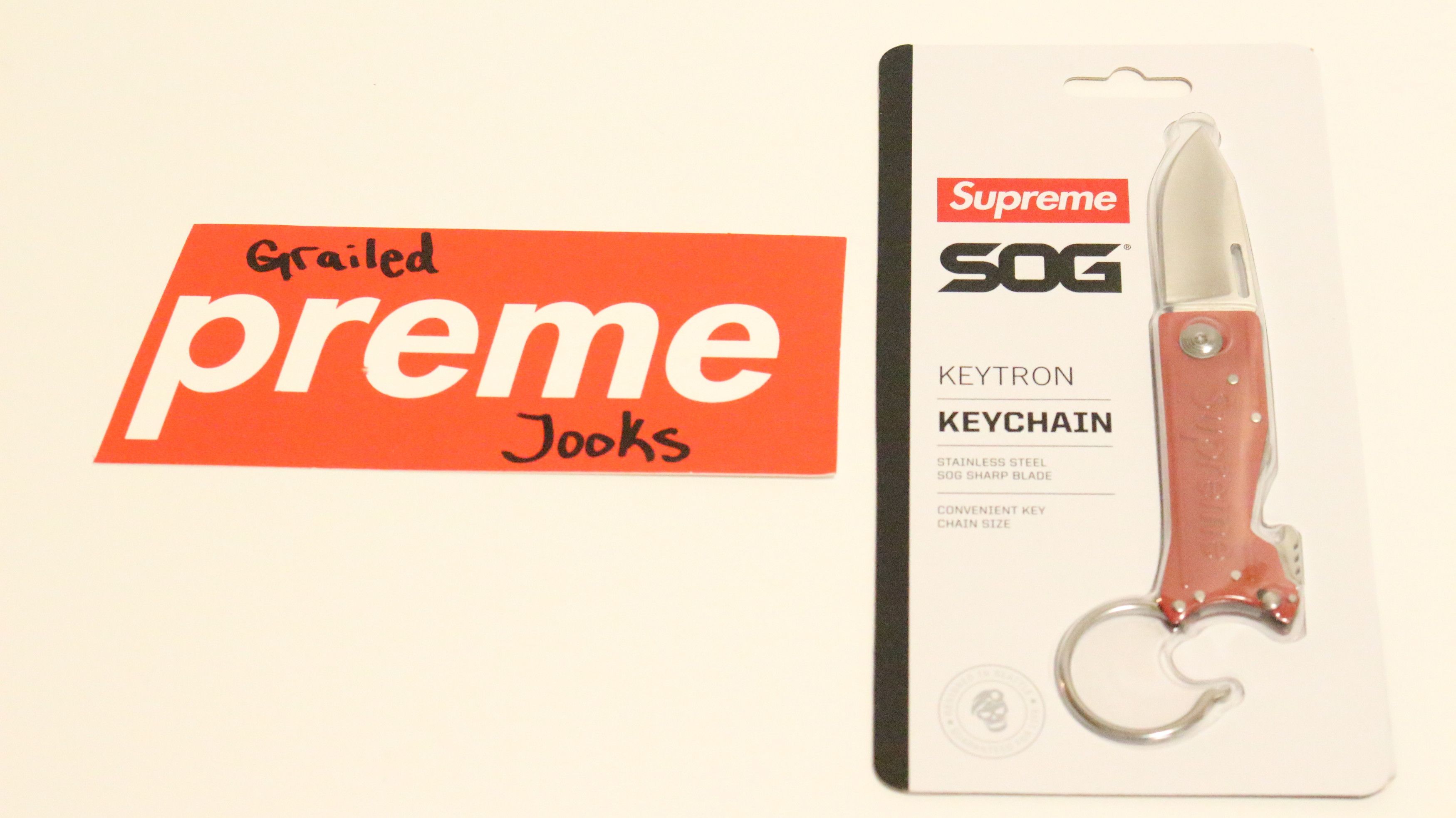 Supreme Sog Folding Knife | Grailed