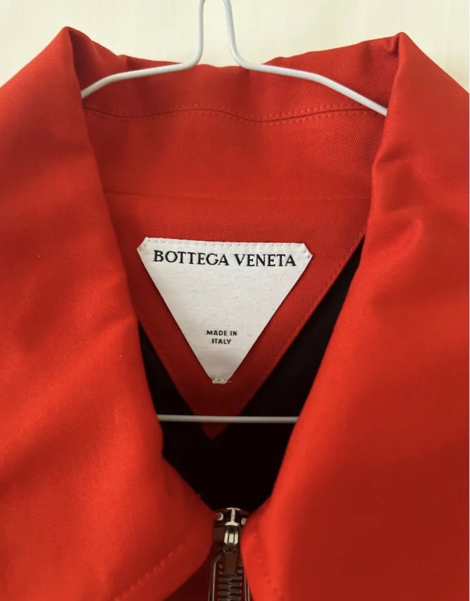 Bottega Veneta Zipped Blouson Jacket in Red Size US XL / EU 56 / 4 - 3 Thumbnail