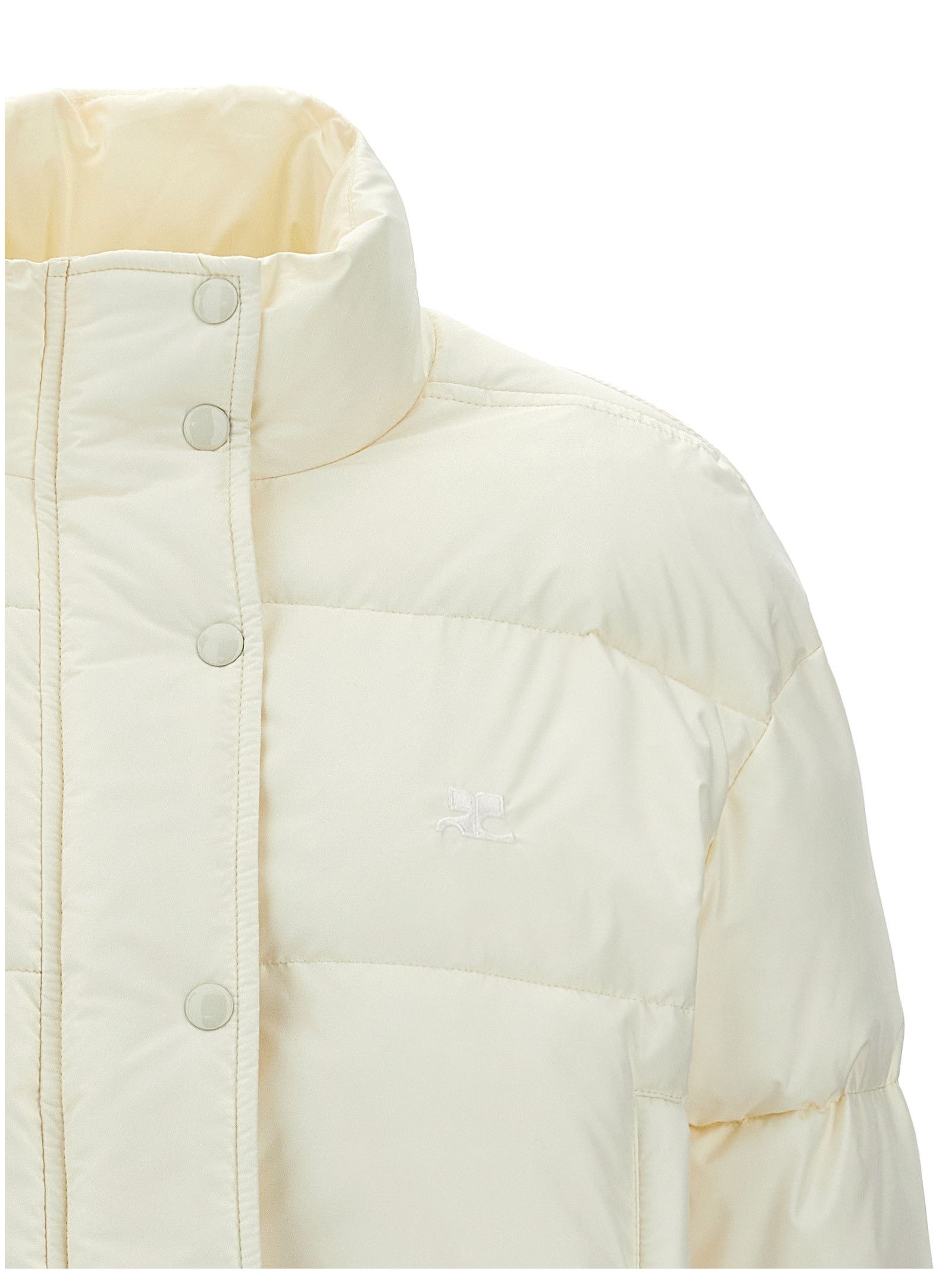 Courreges 'Ac' Cropped Down Jacket Size S / US 4 / IT 40 - 3 Thumbnail