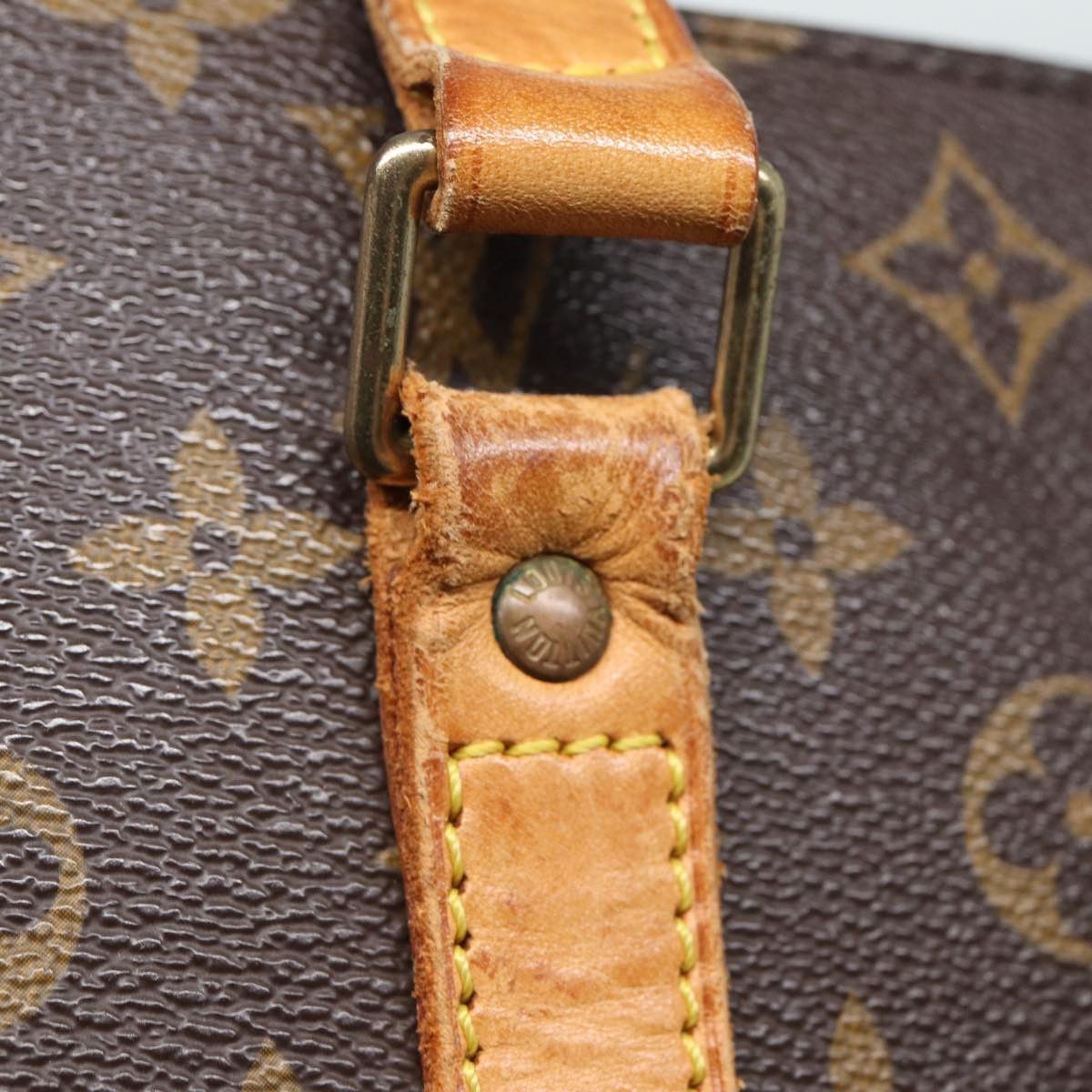 Louis Vuitton Babylone Brown Canvas Shoulder Bag (Pre-Owned) Size ONE SIZE - 17 Thumbnail