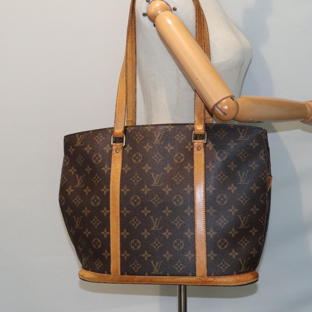 Louis Vuitton Babylone Brown Canvas Shoulder Bag (Pre-Owned) Size ONE SIZE - 7 Thumbnail