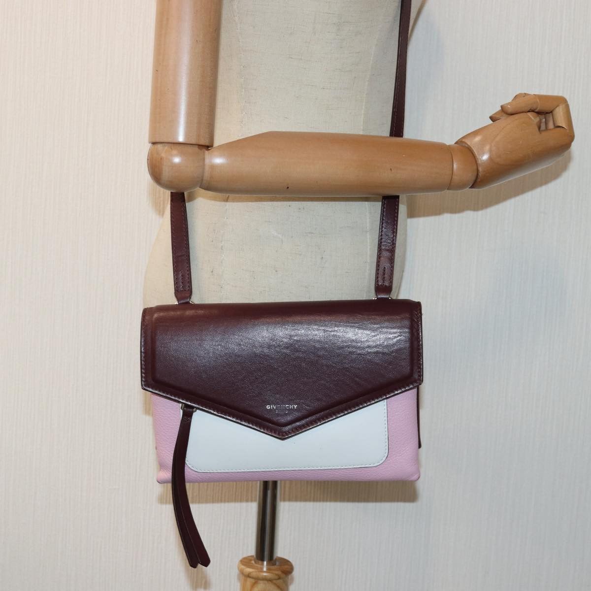 Givenchy Duet Multicolour Leather Shoulder Bag (Pre-Owned) Size ONE SIZE - 7 Thumbnail