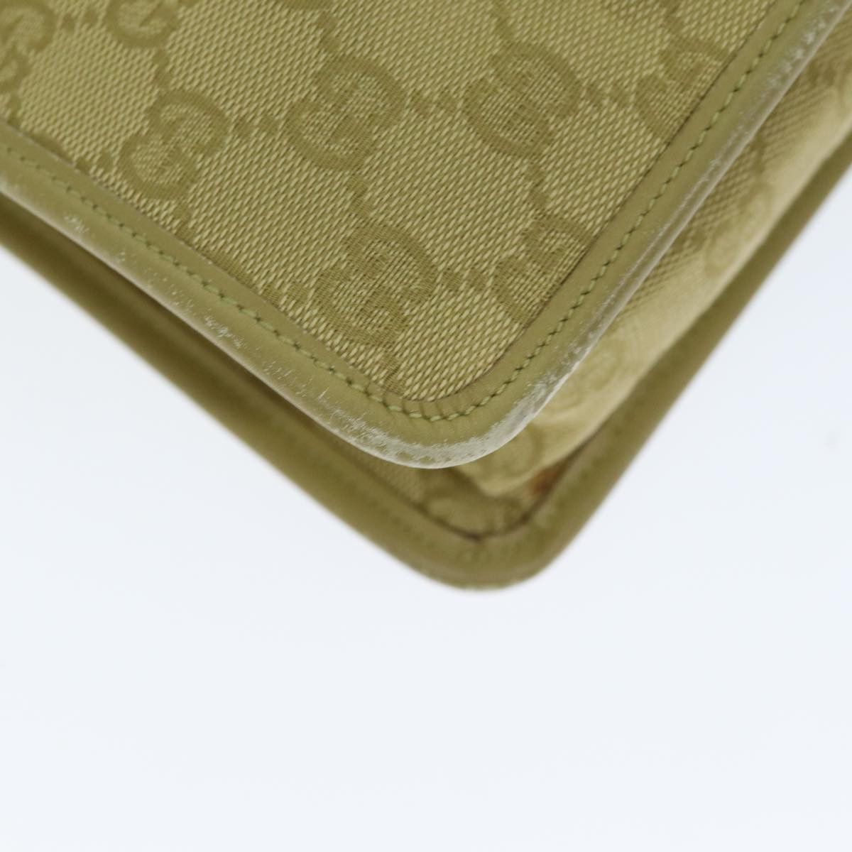 Gucci Gg Canvas Beige Canvas Shoulder Bag (Pre-Owned) Size ONE SIZE - 9 Thumbnail