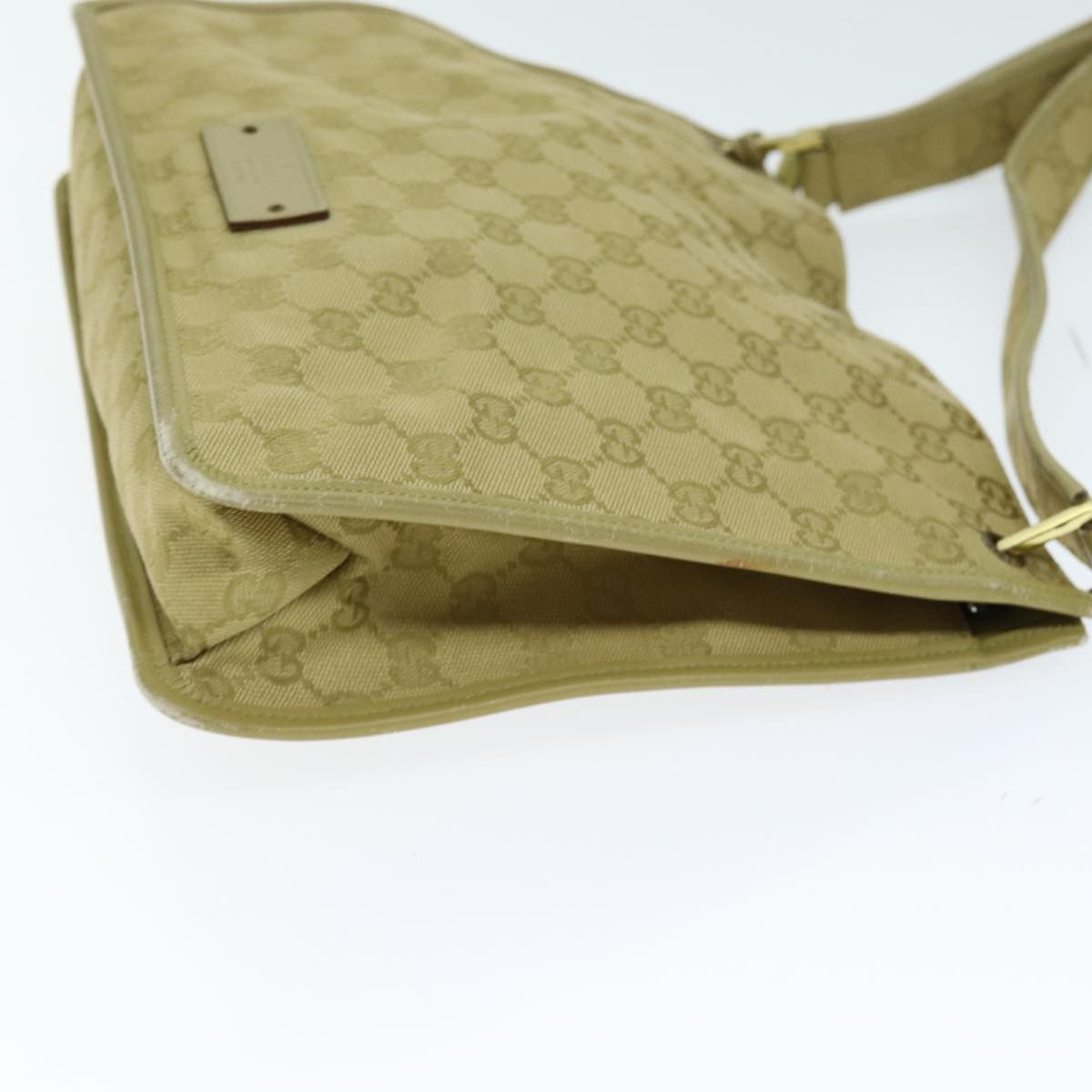 Gucci Gg Canvas Beige Canvas Shoulder Bag (Pre-Owned) Size ONE SIZE - 13 Thumbnail