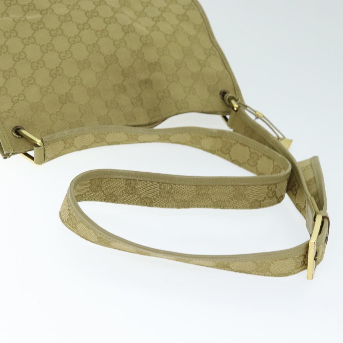 Gucci Gg Canvas Beige Canvas Shoulder Bag (Pre-Owned) Size ONE SIZE - 11 Thumbnail