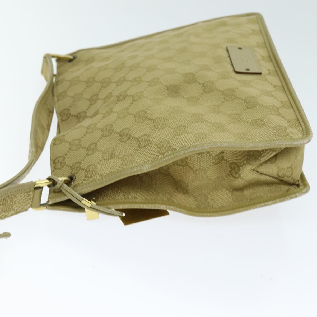 Gucci Gg Canvas Beige Canvas Shoulder Bag (Pre-Owned) Size ONE SIZE - 15 Thumbnail