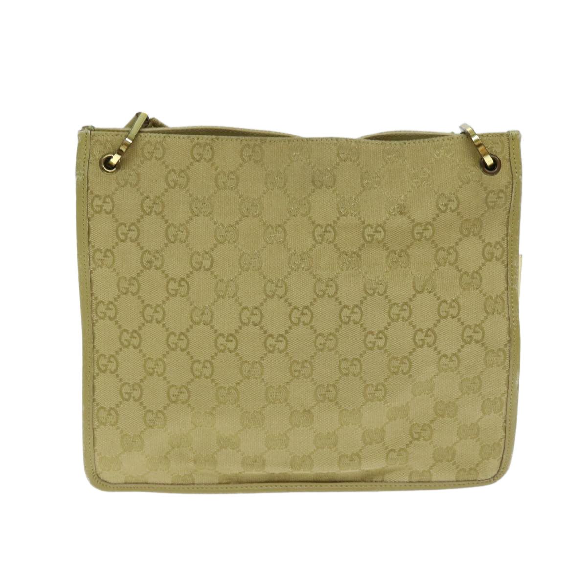 Gucci Gg Canvas Beige Canvas Shoulder Bag (Pre-Owned) Size ONE SIZE - 2 Thumbnail