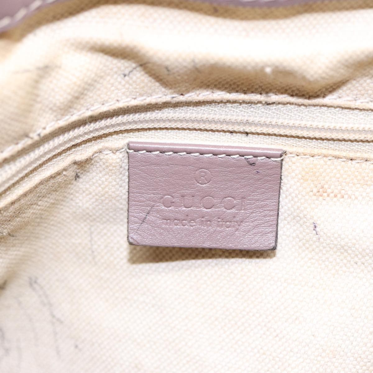 Gucci Sukey Beige Canvas Handbag (Pre-Owned) Size ONE SIZE - 9 Thumbnail
