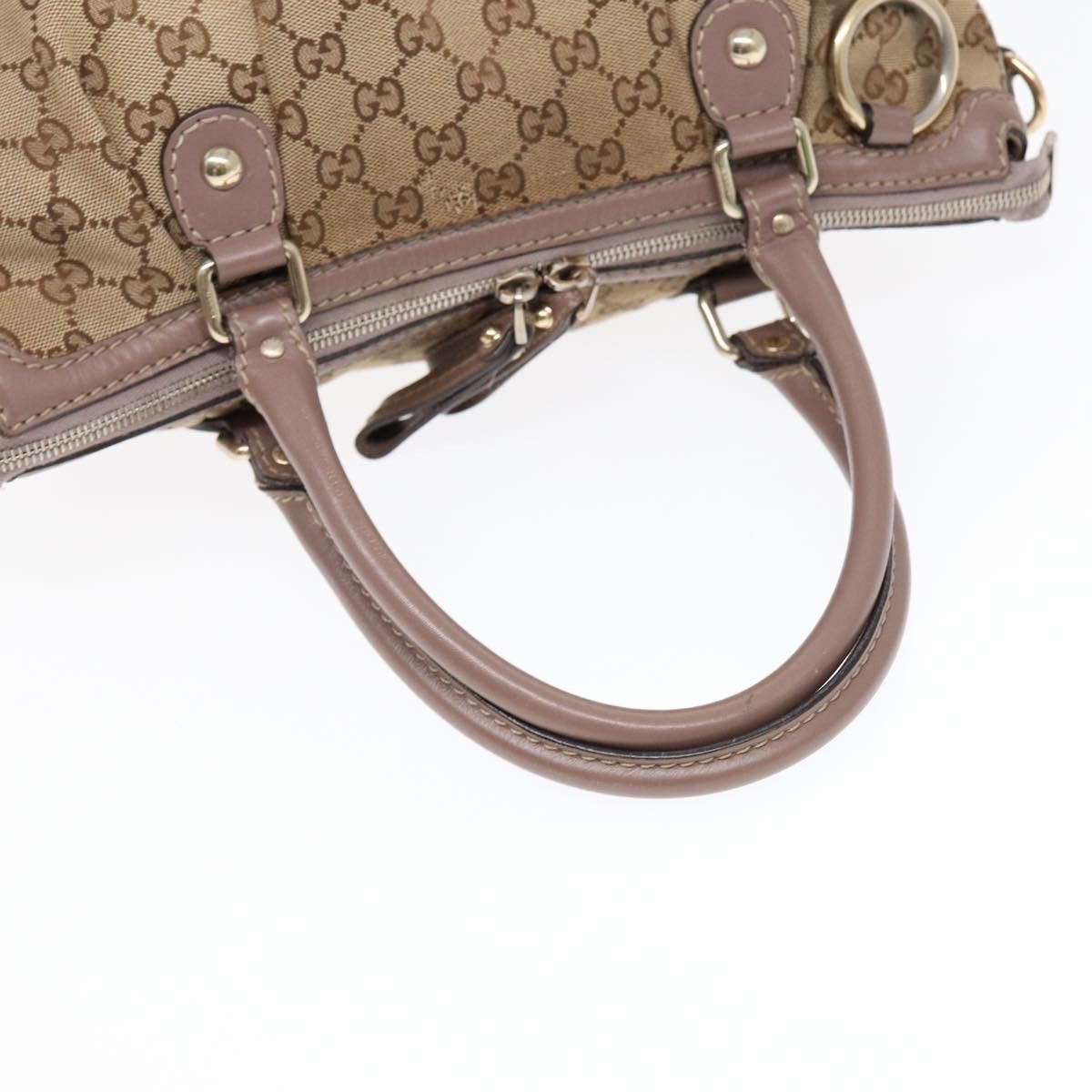 Gucci Sukey Beige Canvas Handbag (Pre-Owned) Size ONE SIZE - 18 Thumbnail