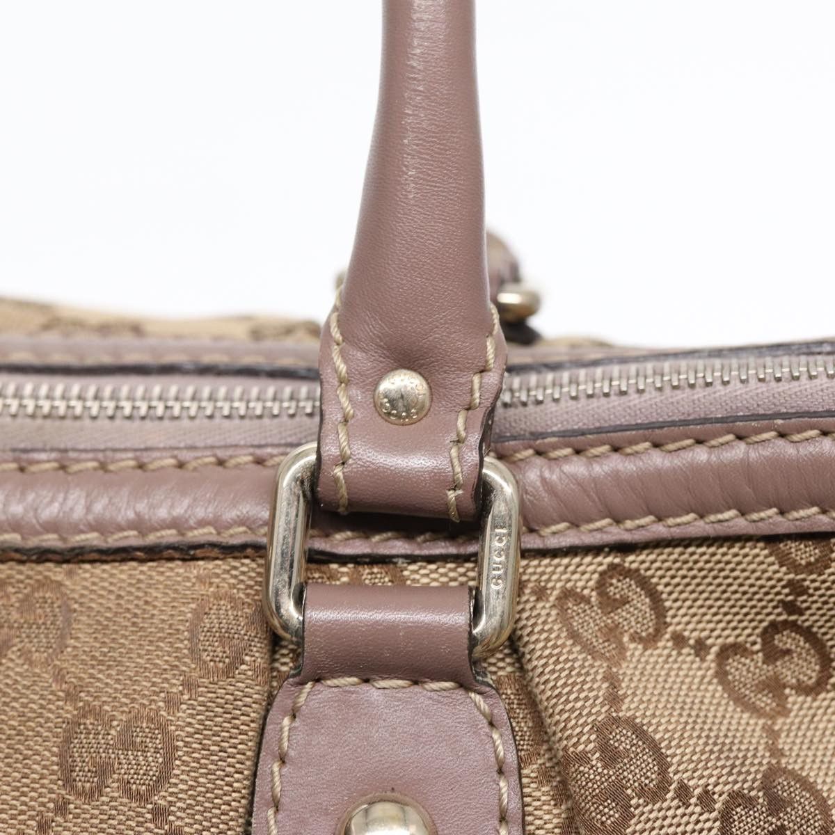 Gucci Sukey Beige Canvas Handbag (Pre-Owned) Size ONE SIZE - 19 Thumbnail